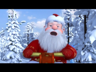 masha and the bear - s01e03 (03). one, two, three christmas tree, burn