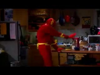 tbbtcut sheldon/the flash - where's the coffee?